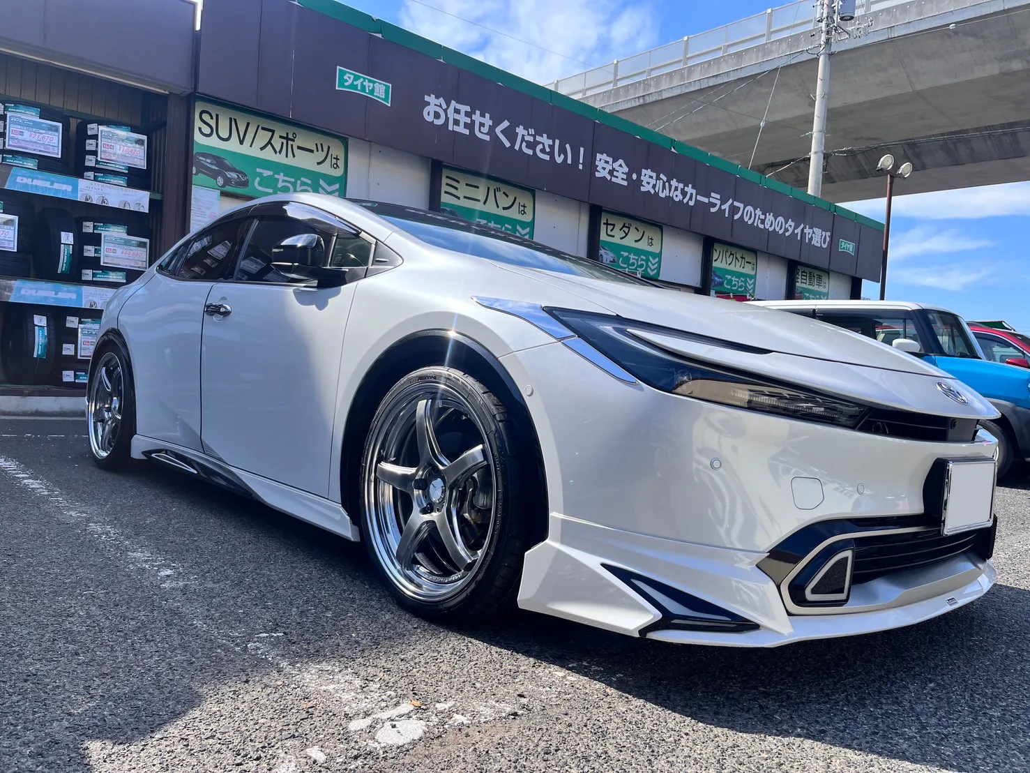 Work Emotion T5R 2P on Toyota Prius XW30, photo 8