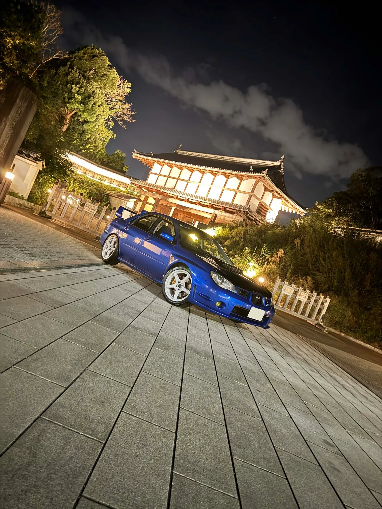 Work Emotion T5R on Subaru Impreza GD/GG.1