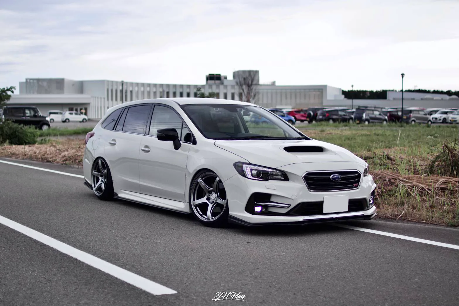 Work Emotion T5R on Subaru Levorg VM.1