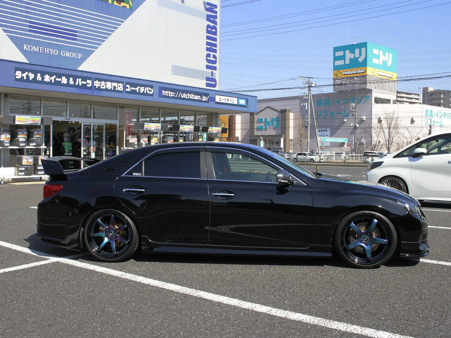 Work Emotion T5R on Toyota Mark X X130