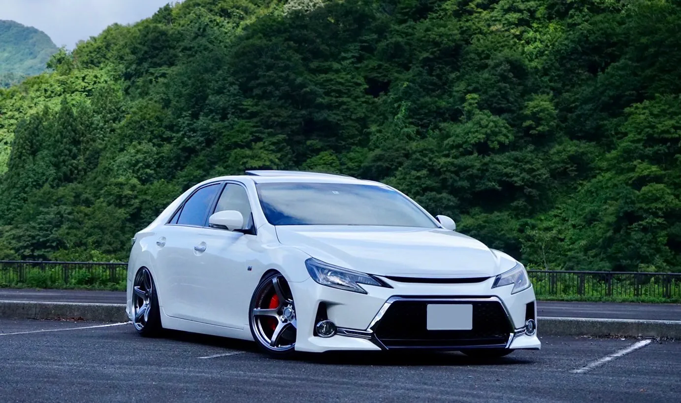 Work Emotion T5R on Toyota Mark X X130, photo 5
