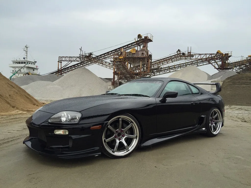 Work Emotion T7R on Toyota Supra A80