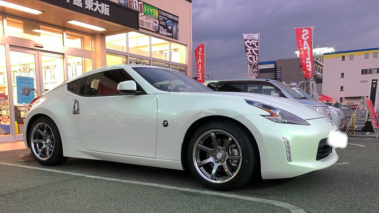 Work Emotion T7R on Nissan 370Z Z34.2