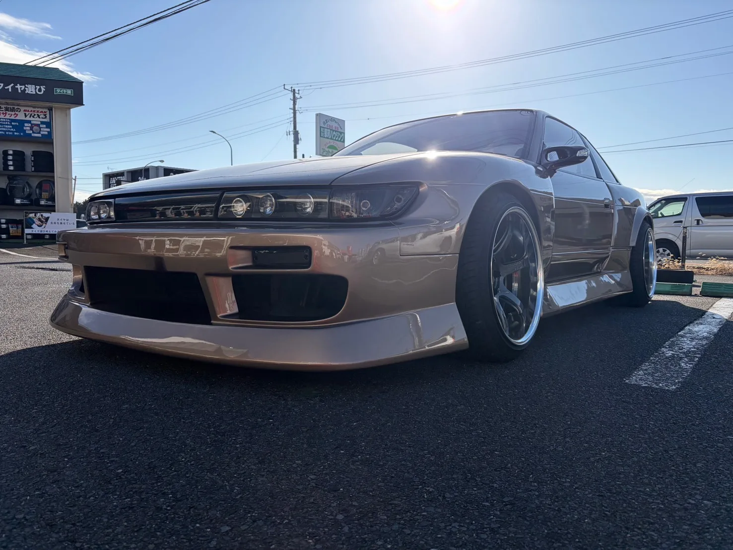 Work Emotion T7R on Nissan Silvia S14, photo 2