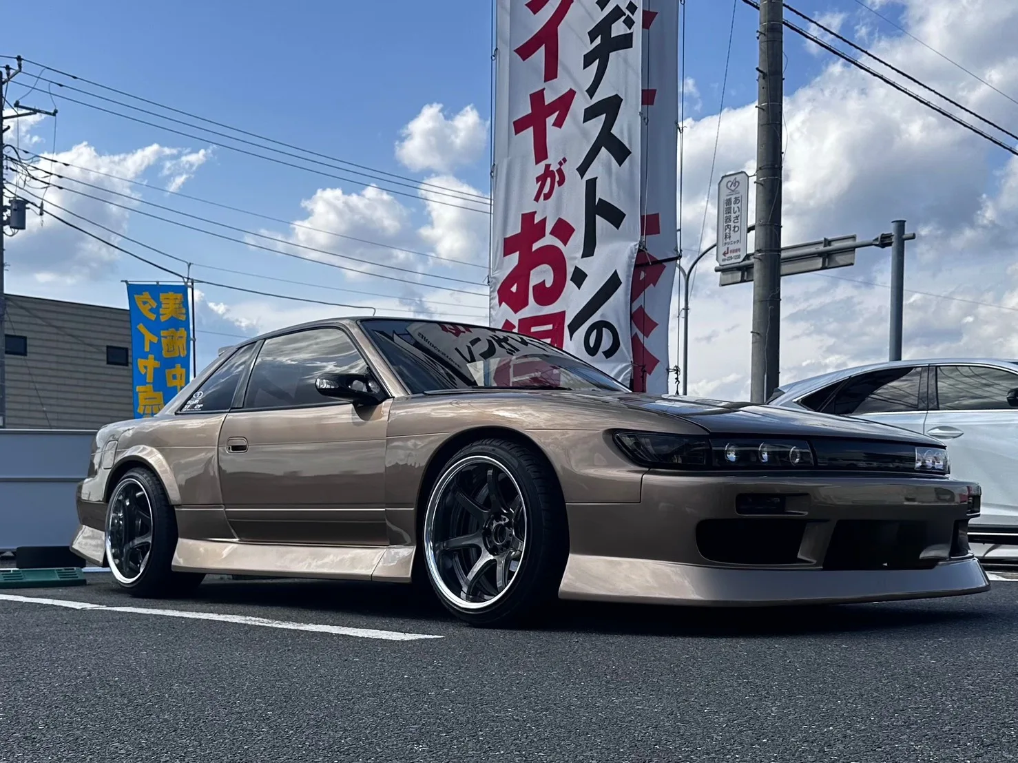 Work Emotion T7R on Nissan Silvia S14, photo 3