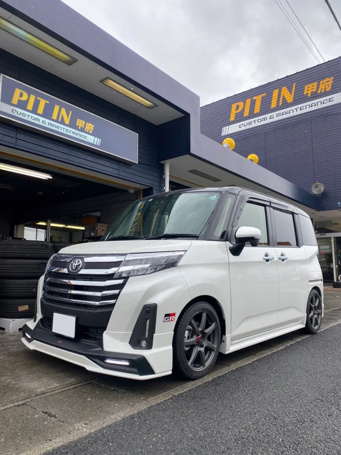 Work Emotion T7R on Toyota Roomy M900, photo 2