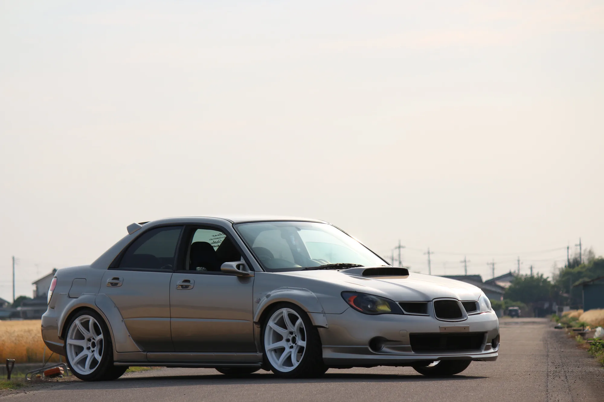 Work Emotion T7R on Subaru Impreza GD/GG.1