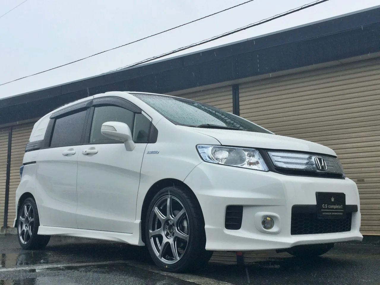 Work Emotion T7R on Honda Freed 1st gen (GB3/GB4)