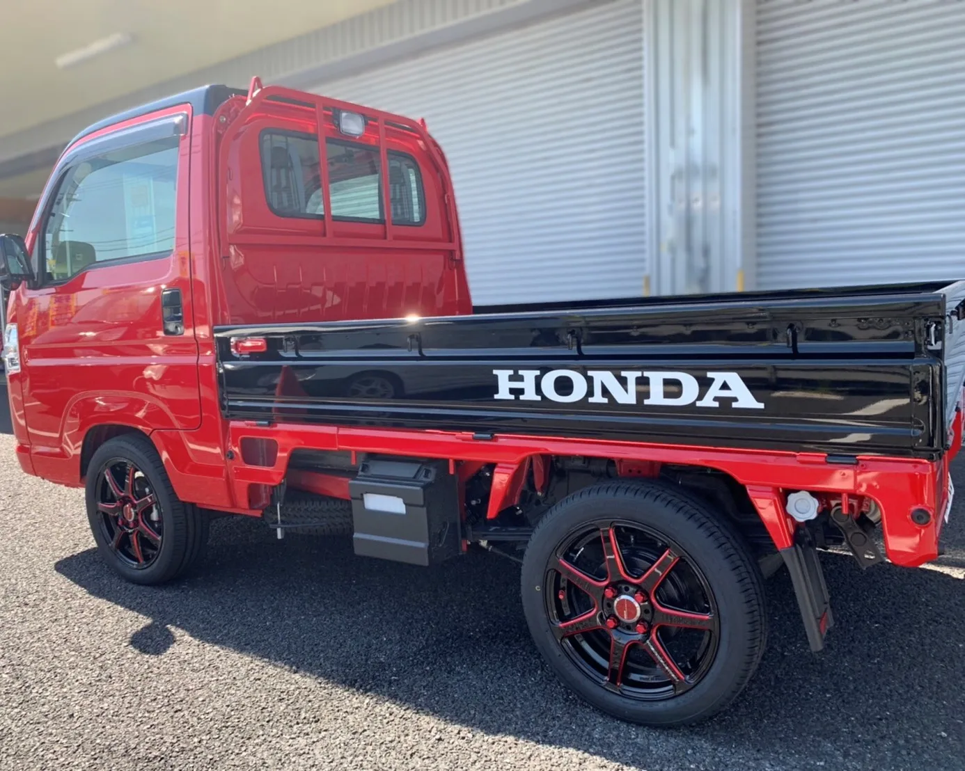 Work Emotion T7R on Honda Acty 4th gen (HA8/HA9)