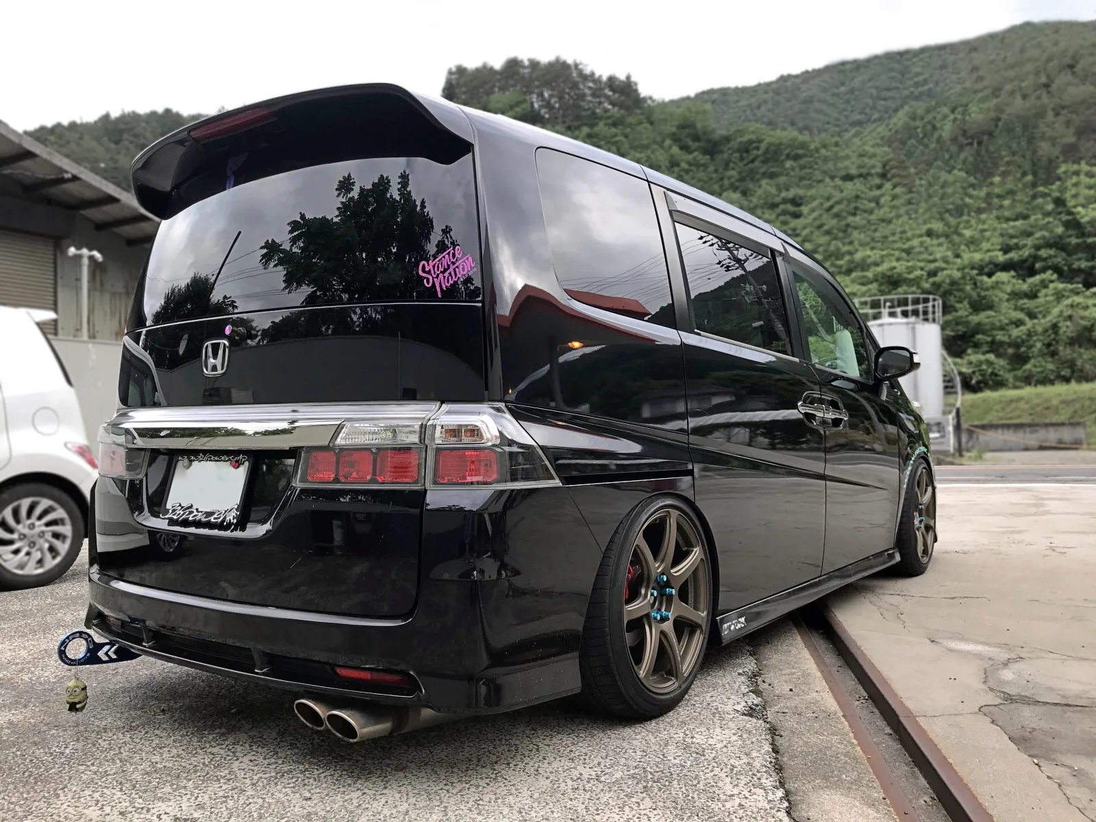 Work Emotion T7R on Honda StepWGN RG1-RG4 (3rd gen), photo 2