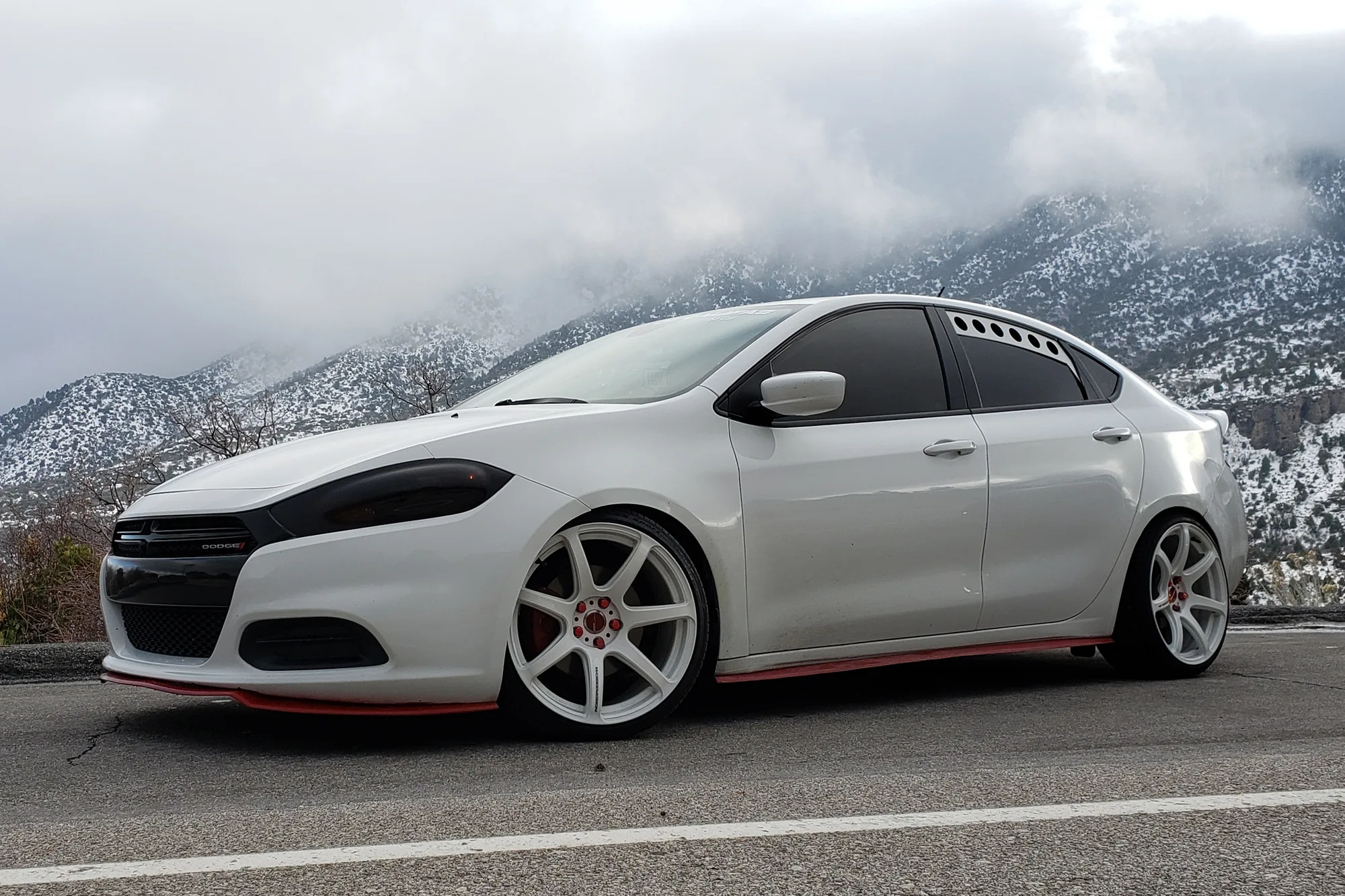 Work Emotion T7R on Dodge Dart PF (2013-2016)