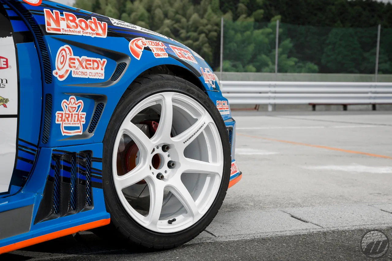 Work Emotion T7R on Nissan Silvia S15, photo 6