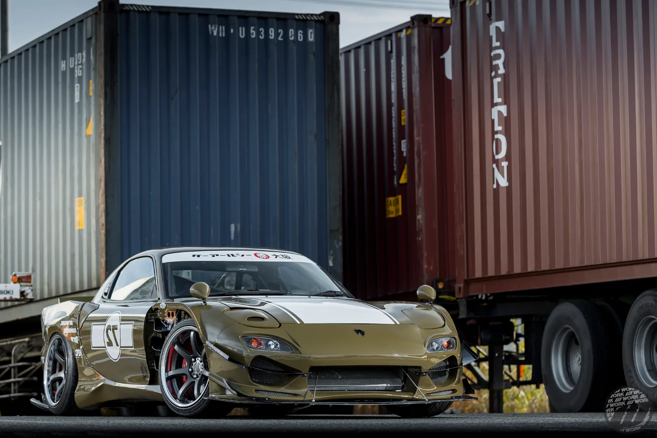 Work Emotion T7R2P on Mazda RX-7 FD.1, photo 2