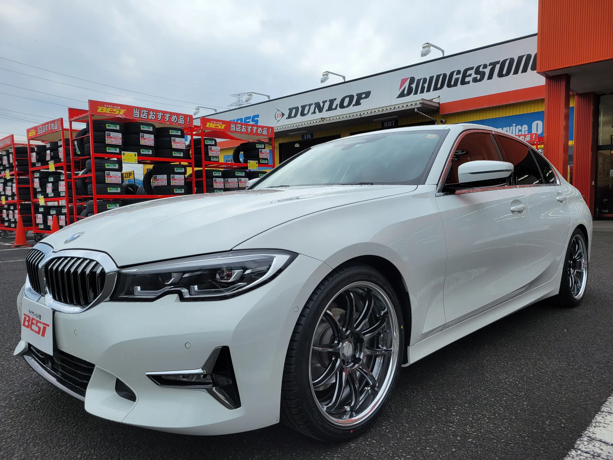 Work Emotion ZR10 2P on BMW 3 Series G20.1