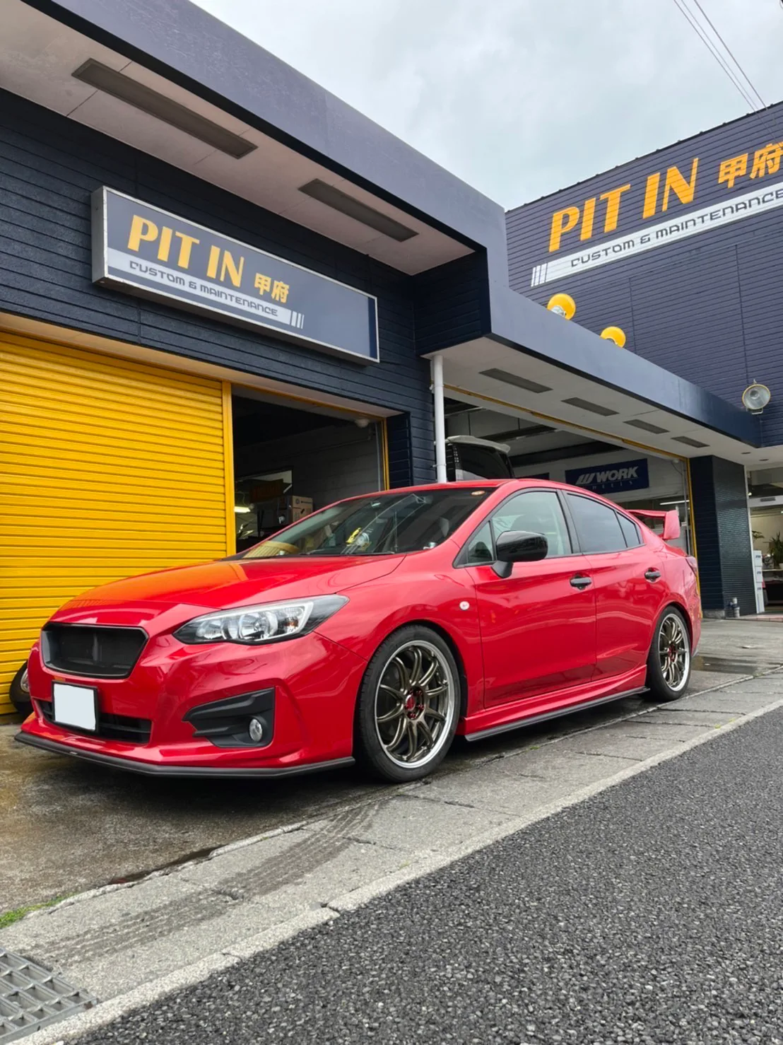 Work Emotion ZR10 2P on Subaru WRX VA.1, photo 4