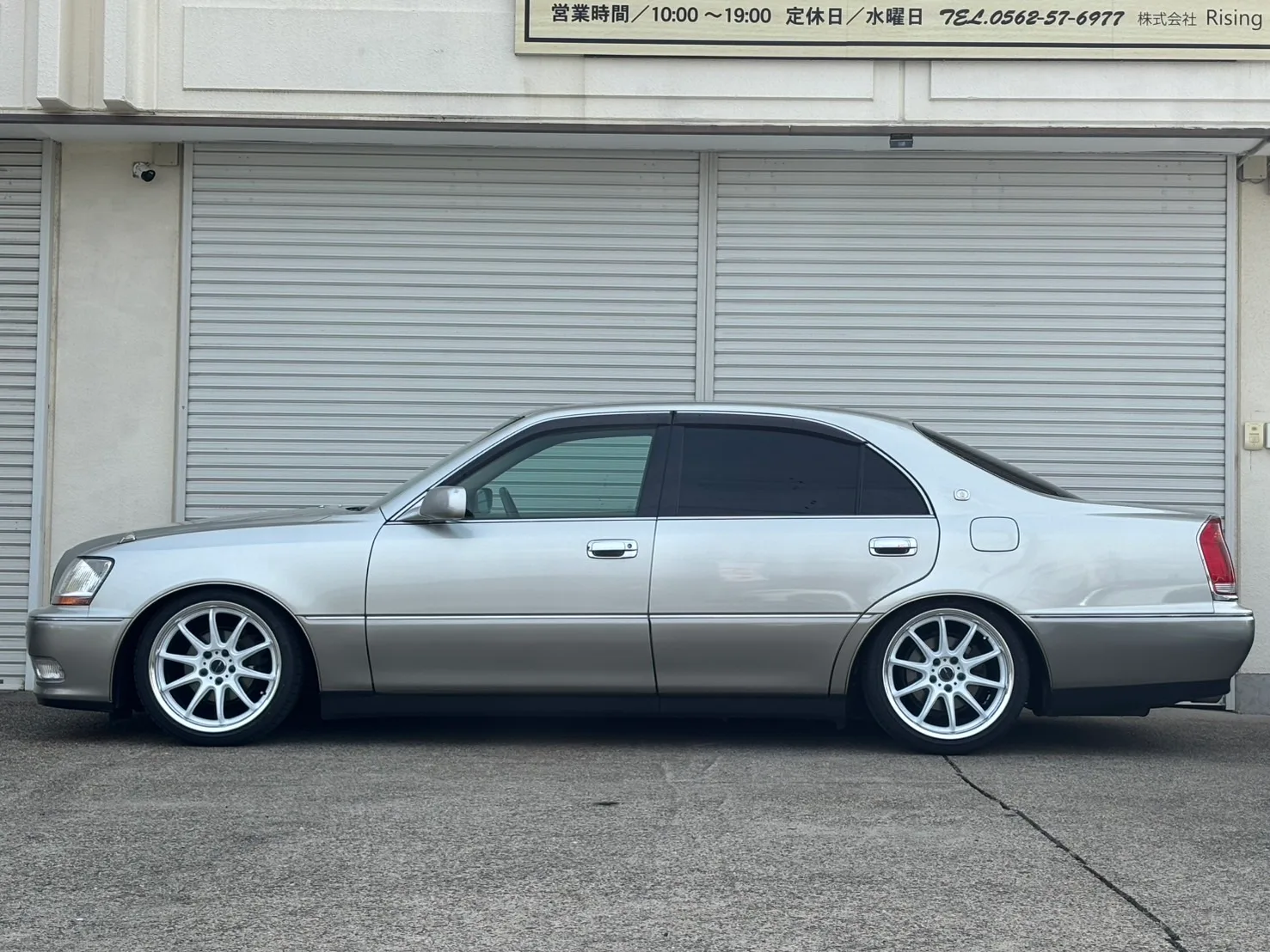 Work Emotion ZR10 2P on Toyota Crown Majesta S170, photo 3