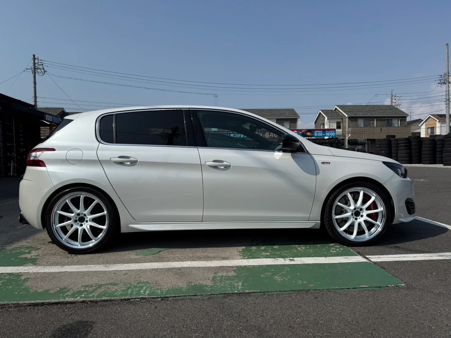Work Emotion ZR10 2P on Peugeot 308 2nd gen (T9), photo 4