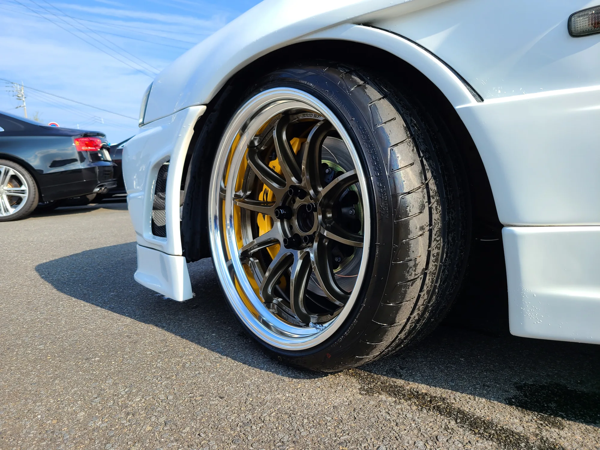 Work Emotion ZR10 2P on Nissan Skyline R34, photo 2