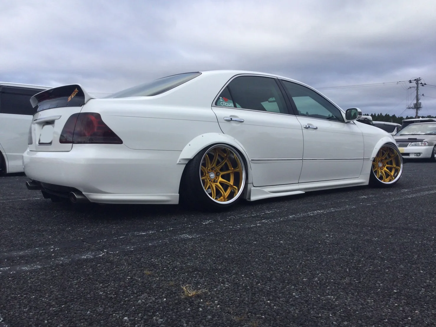 Work Emotion ZR10 2P on Toyota Crown S170