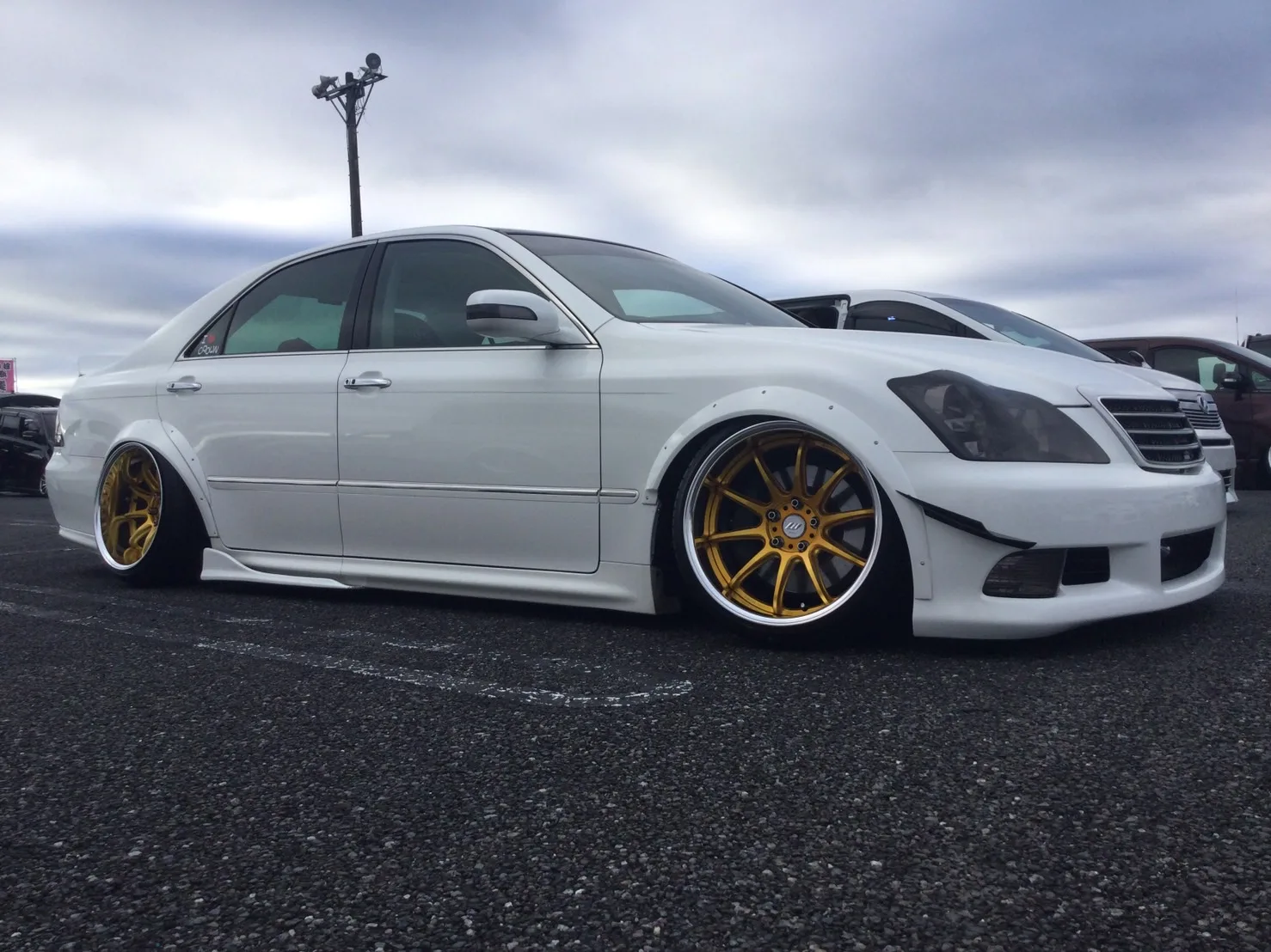 Work Emotion ZR10 2P on Toyota Crown S170, photo 2