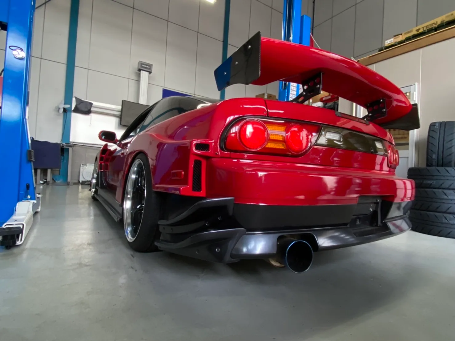 Work Emotion ZR10 2P on Nissan 180SX RPS13.1, photo 2