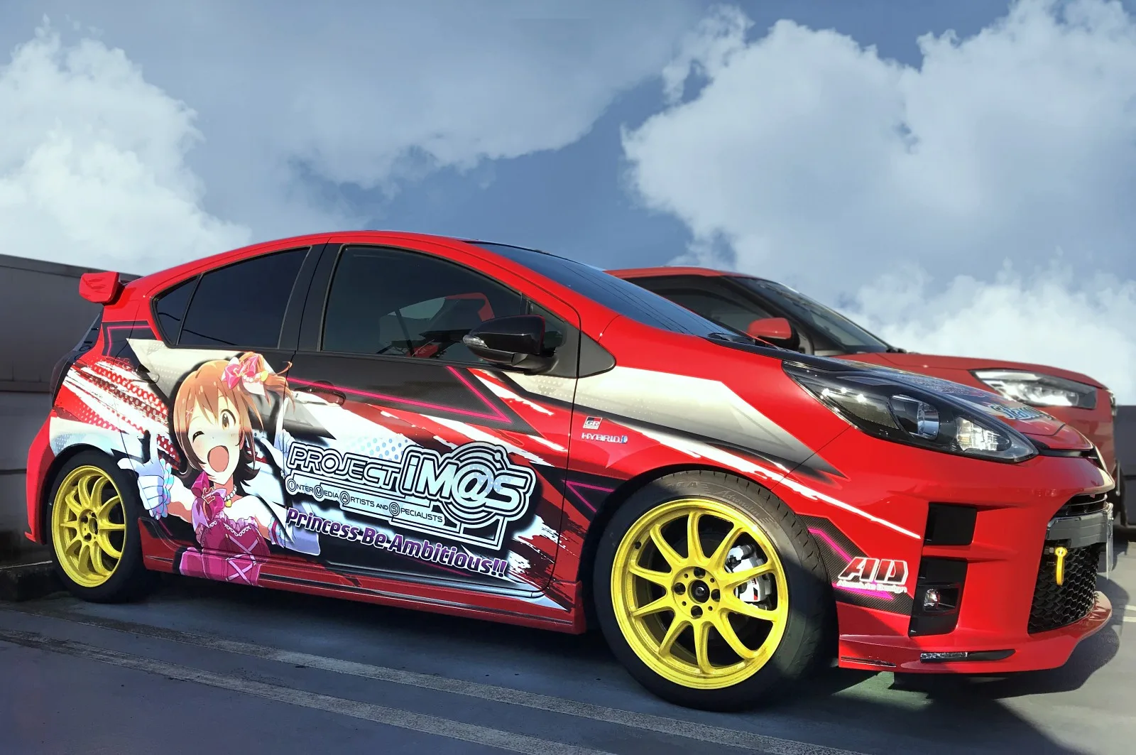 Work Emotion ZR10 on Toyota Yaris XP130