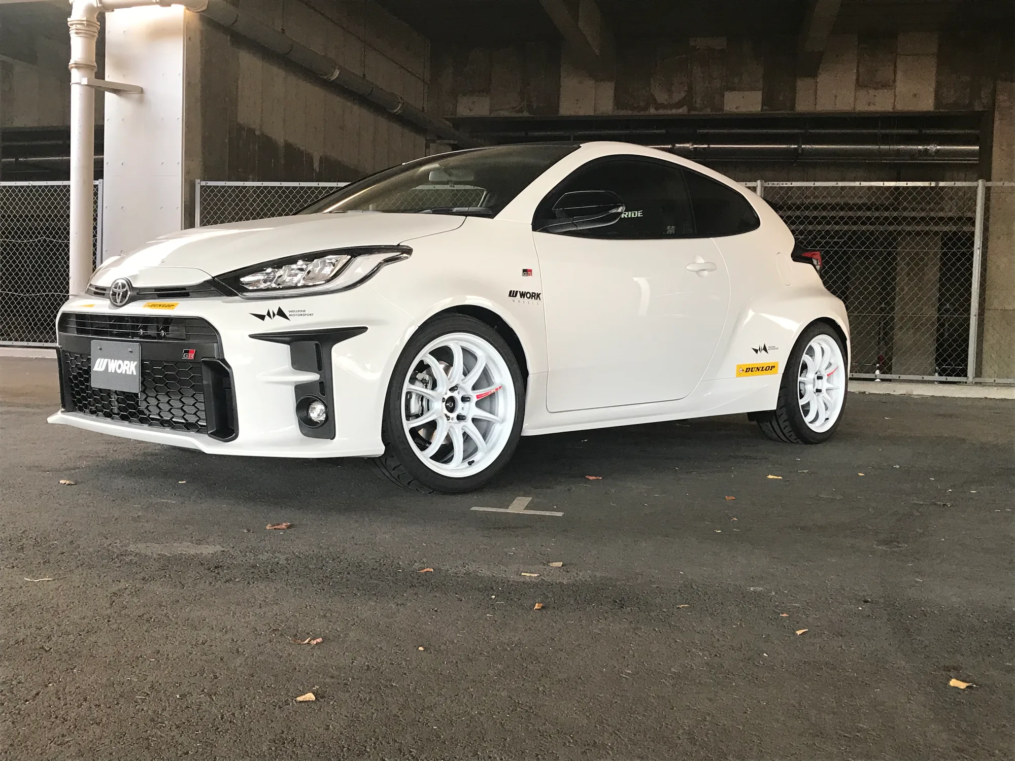Work Emotion ZR10 on Toyota Yaris XP130, photo 4
