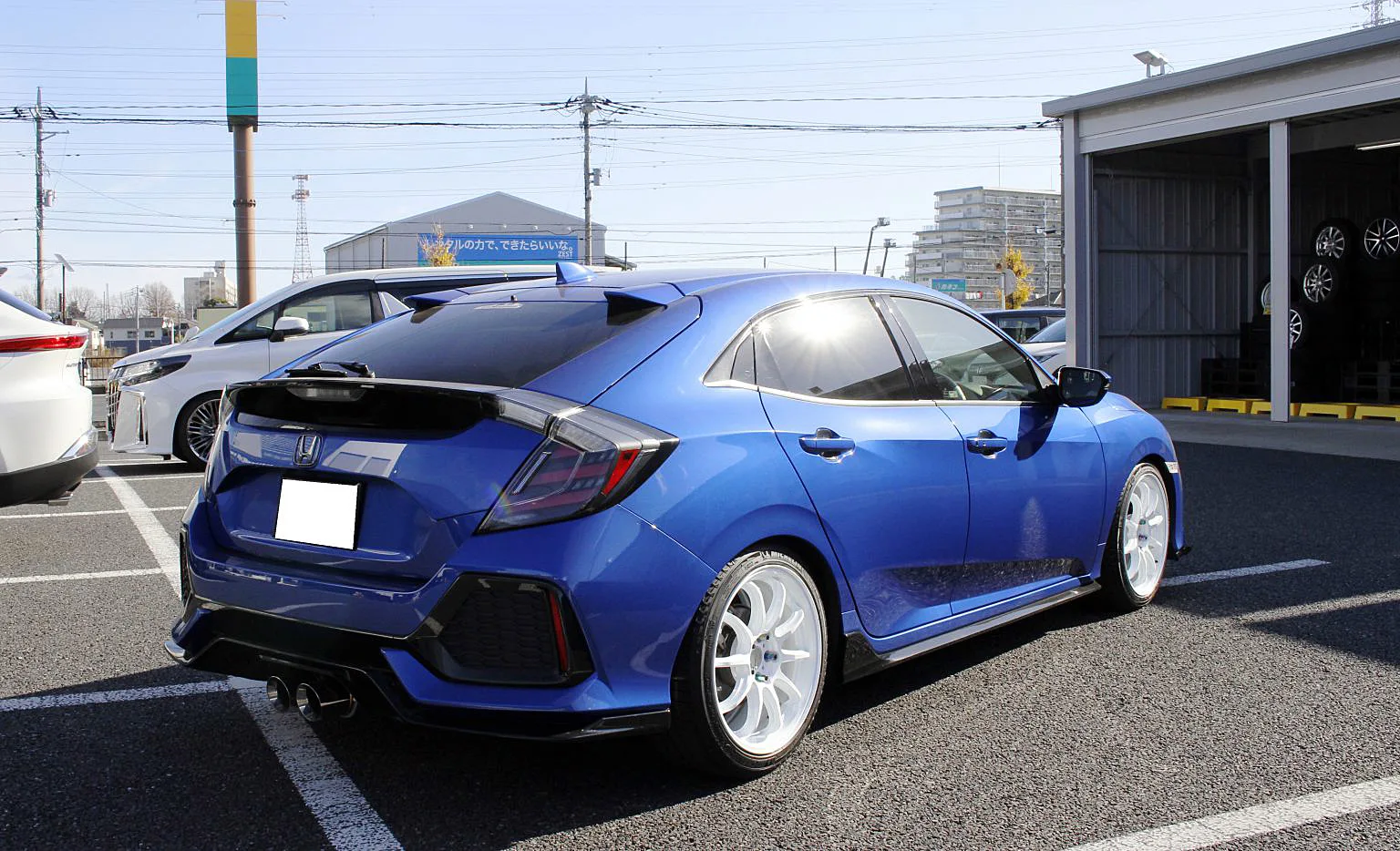 Work Emotion ZR10 on Honda Civic 10th gen (FC/FK).1