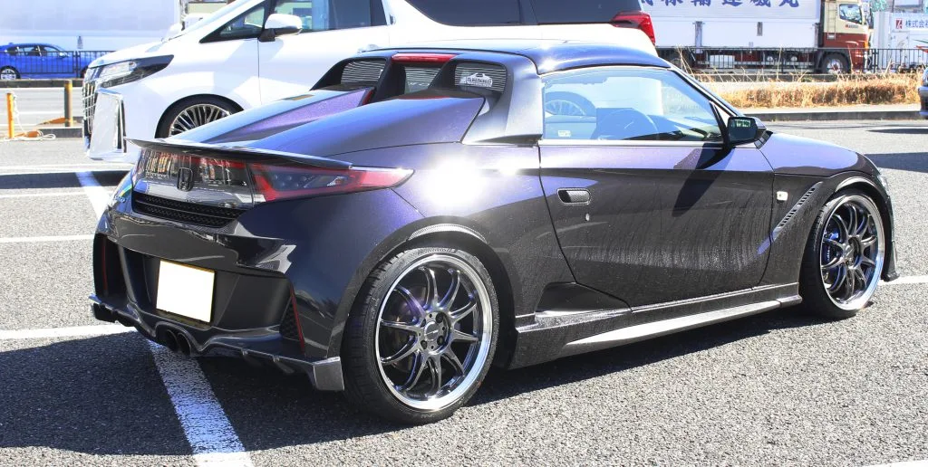 Work Emotion ZR10 on Honda S660 (JW5)