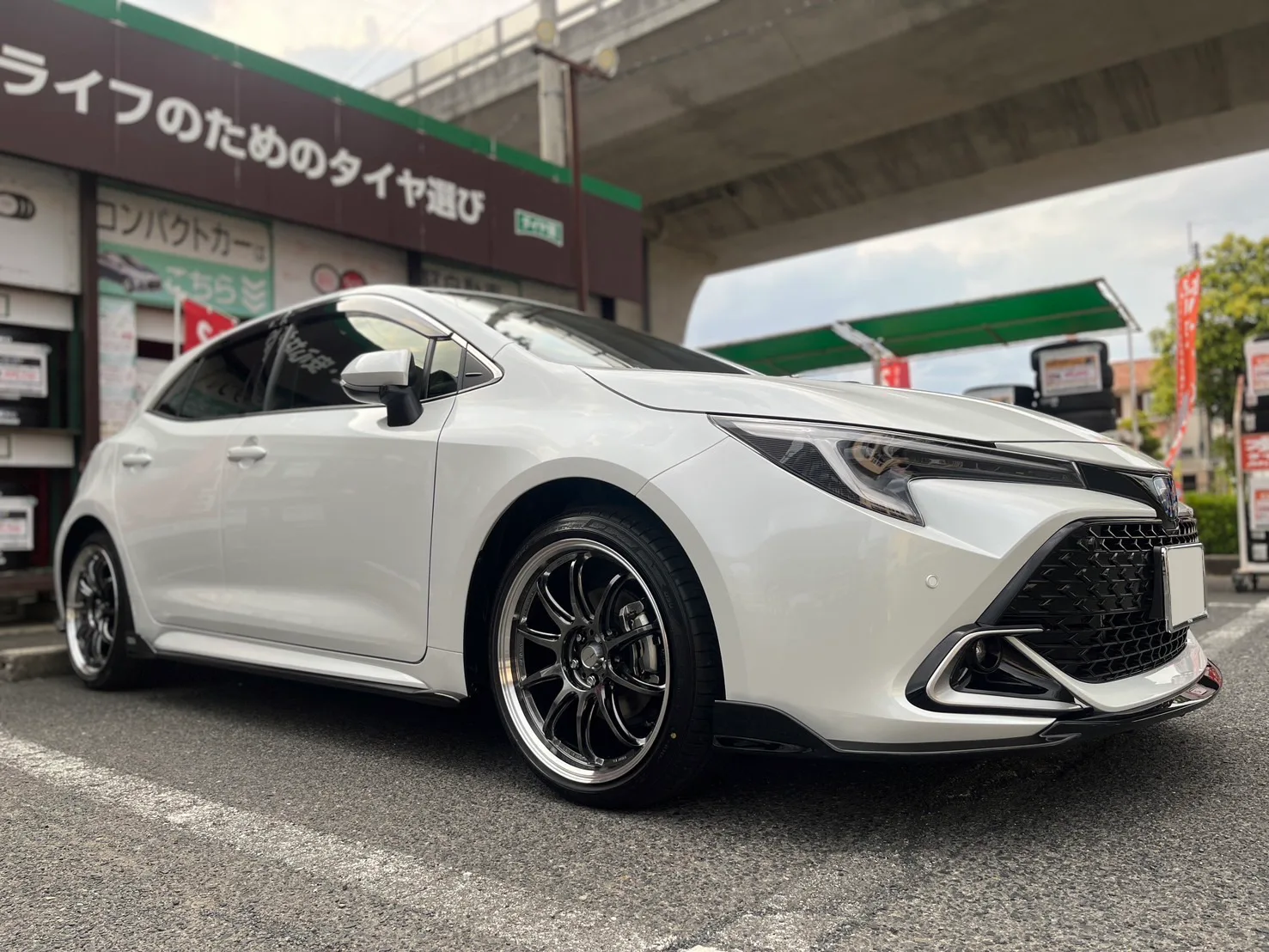 Work Emotion ZR10 on Toyota Corolla E210, photo 7