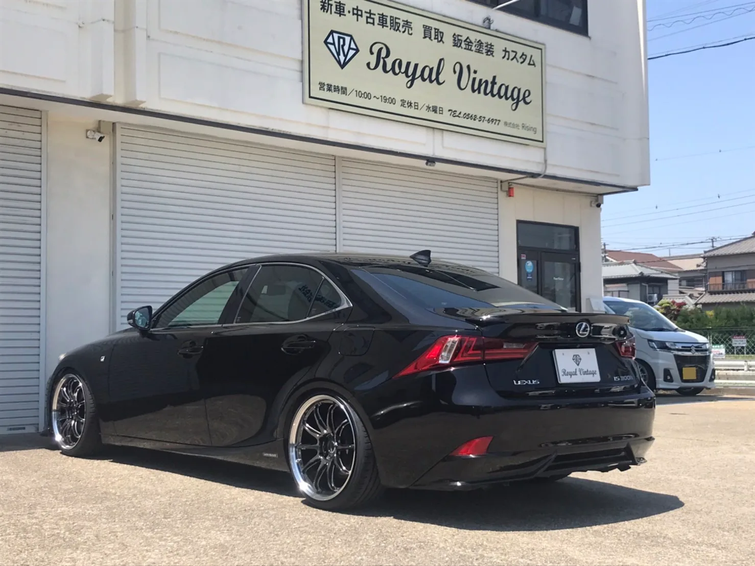 Work Emotion ZR10 on Lexus IS XE30