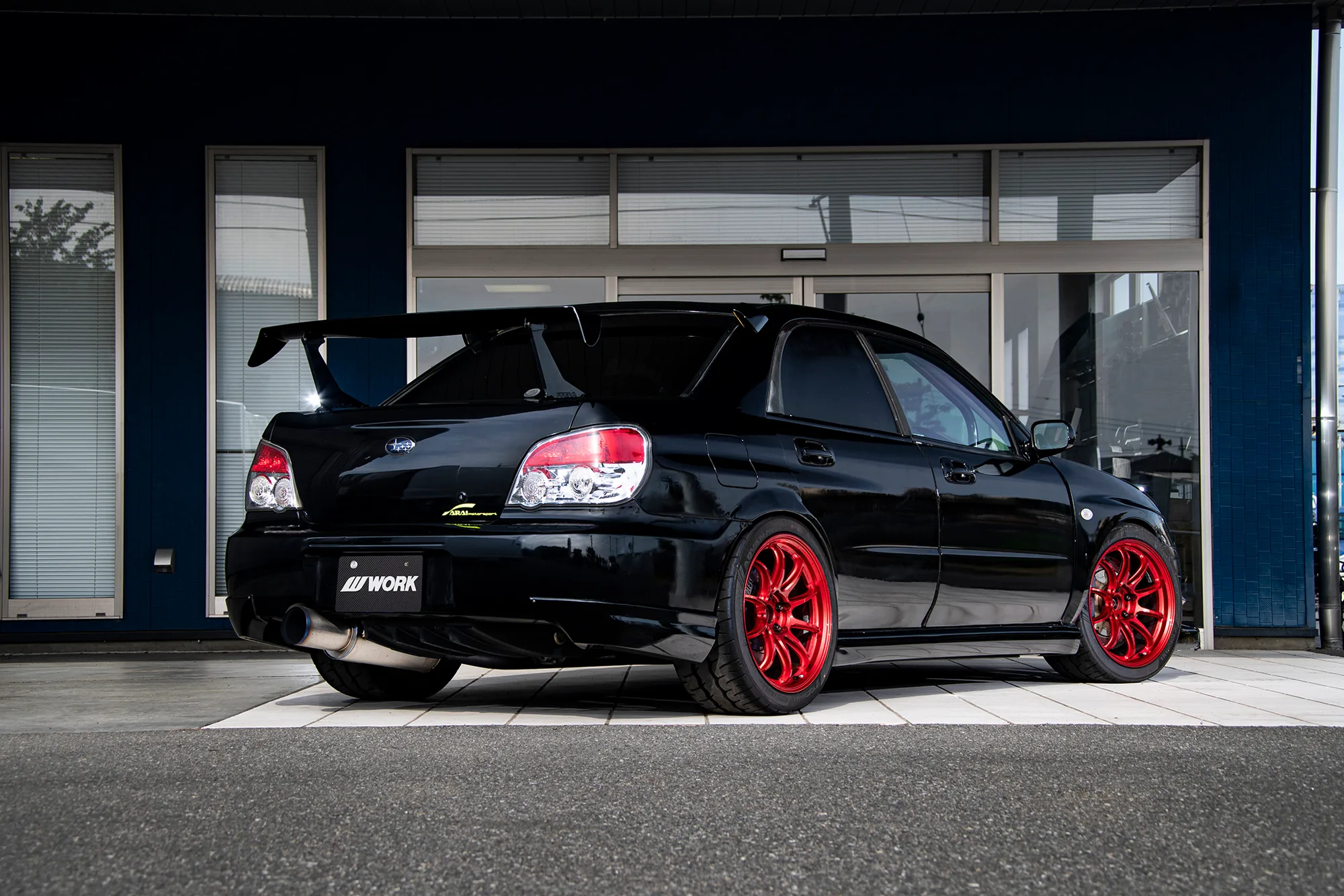 Work Emotion ZR10 on Subaru Impreza GD/GG.1, photo 4