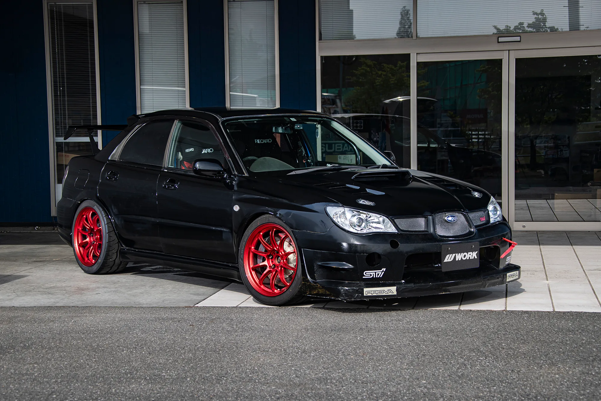 Work Emotion ZR10 on Subaru Impreza GD/GG.1, photo 3