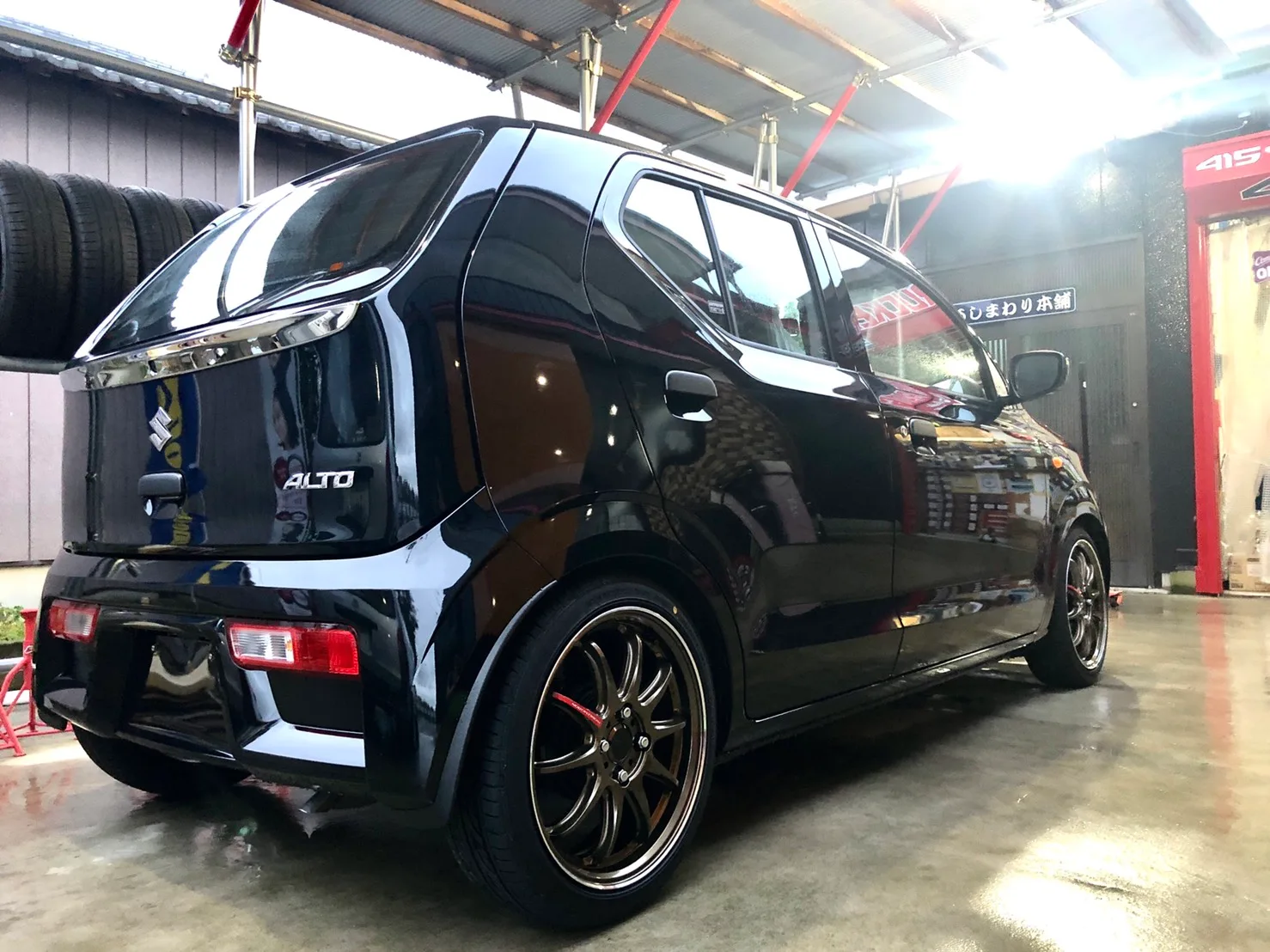 Work Emotion ZR10 on Suzuki Alto, photo 5