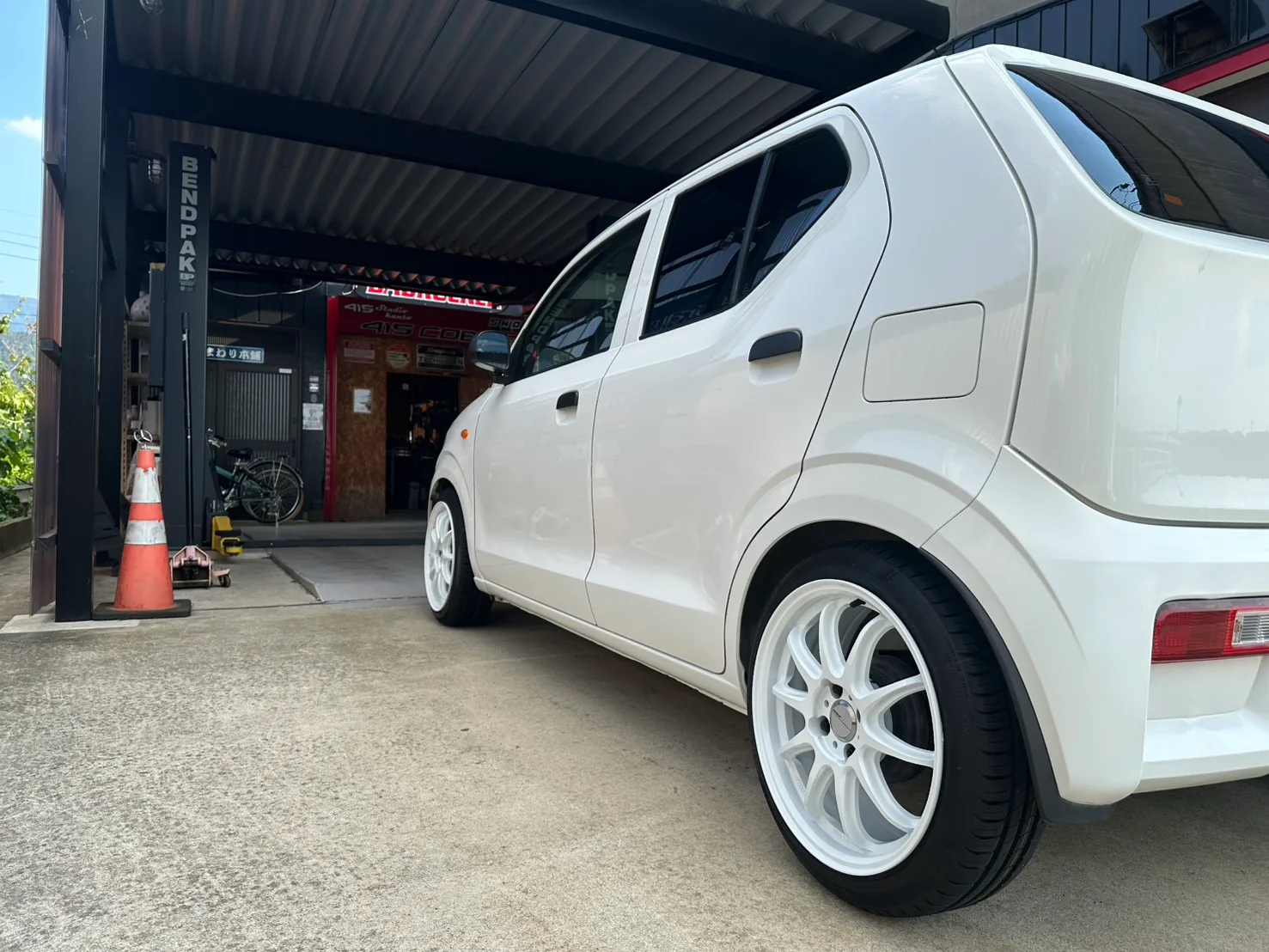 Work Emotion ZR10 on Suzuki Alto, photo 6
