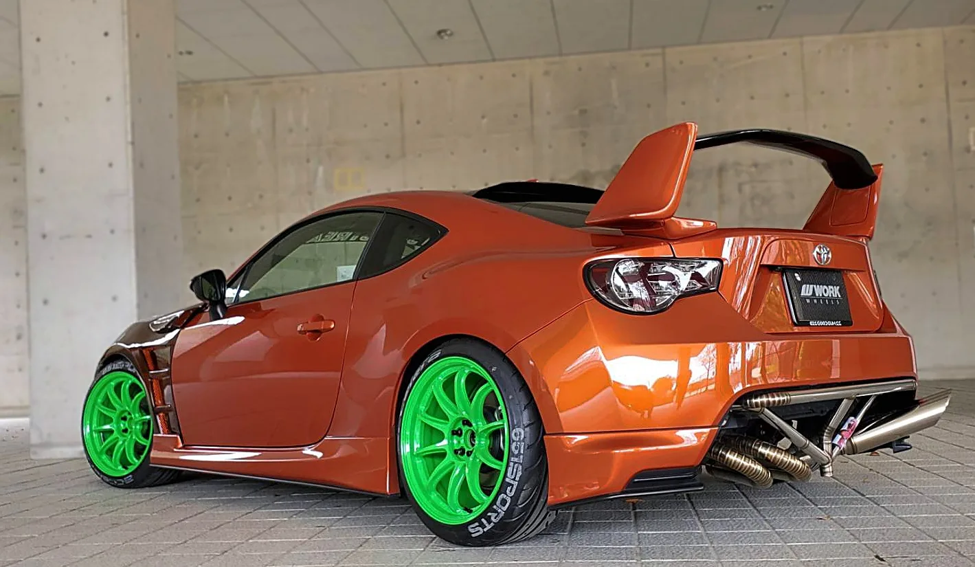 Work Emotion ZR10 on Toyota 86 ZN6.1, photo 3