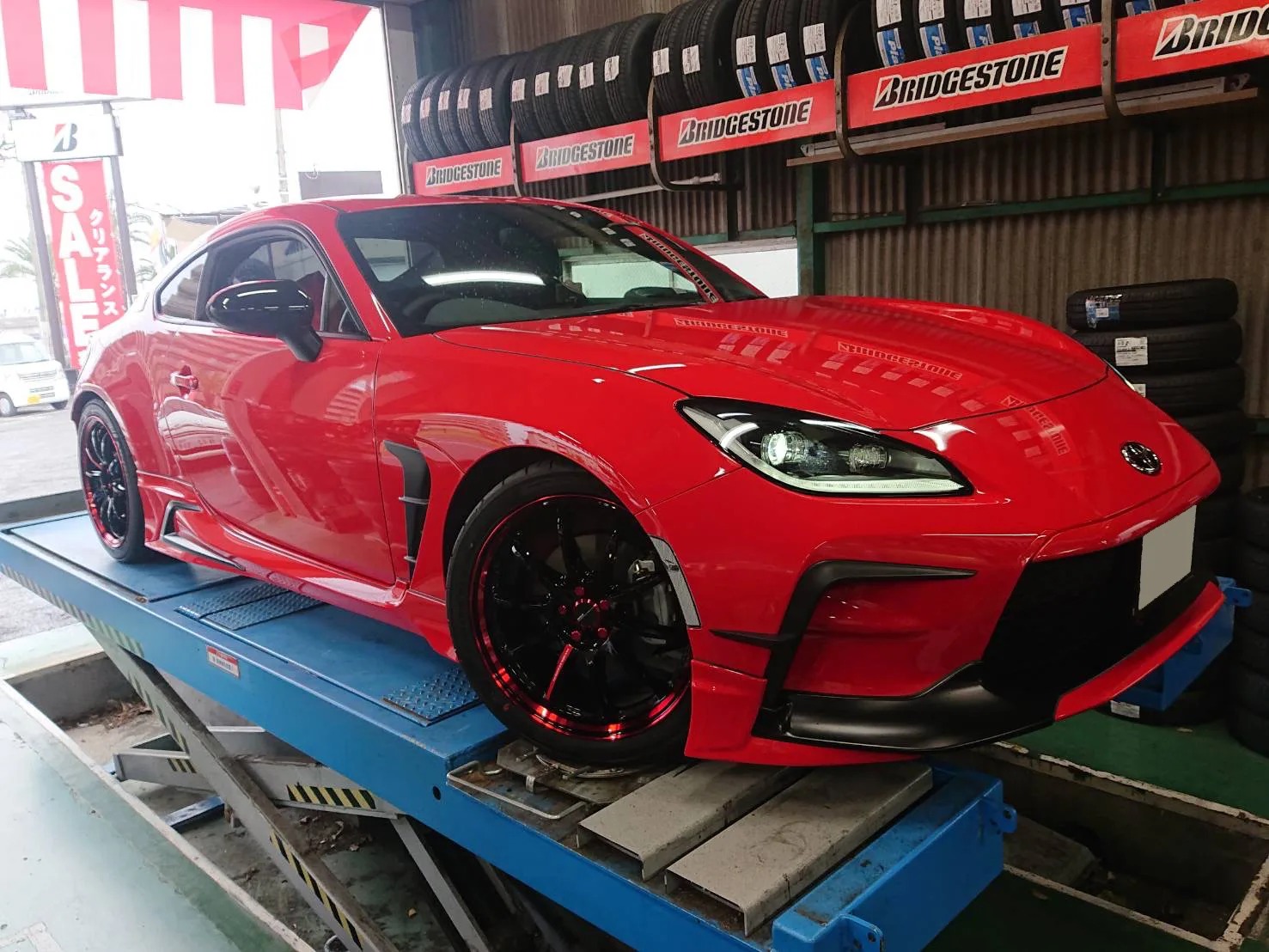 Work Emotion ZR10 on Toyota 86 ZN6.1, photo 2