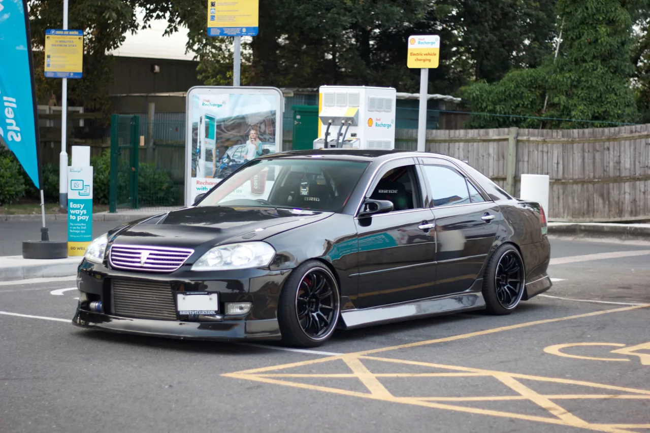 Work Emotion ZR10 on Toyota Mark II X100, photo 2