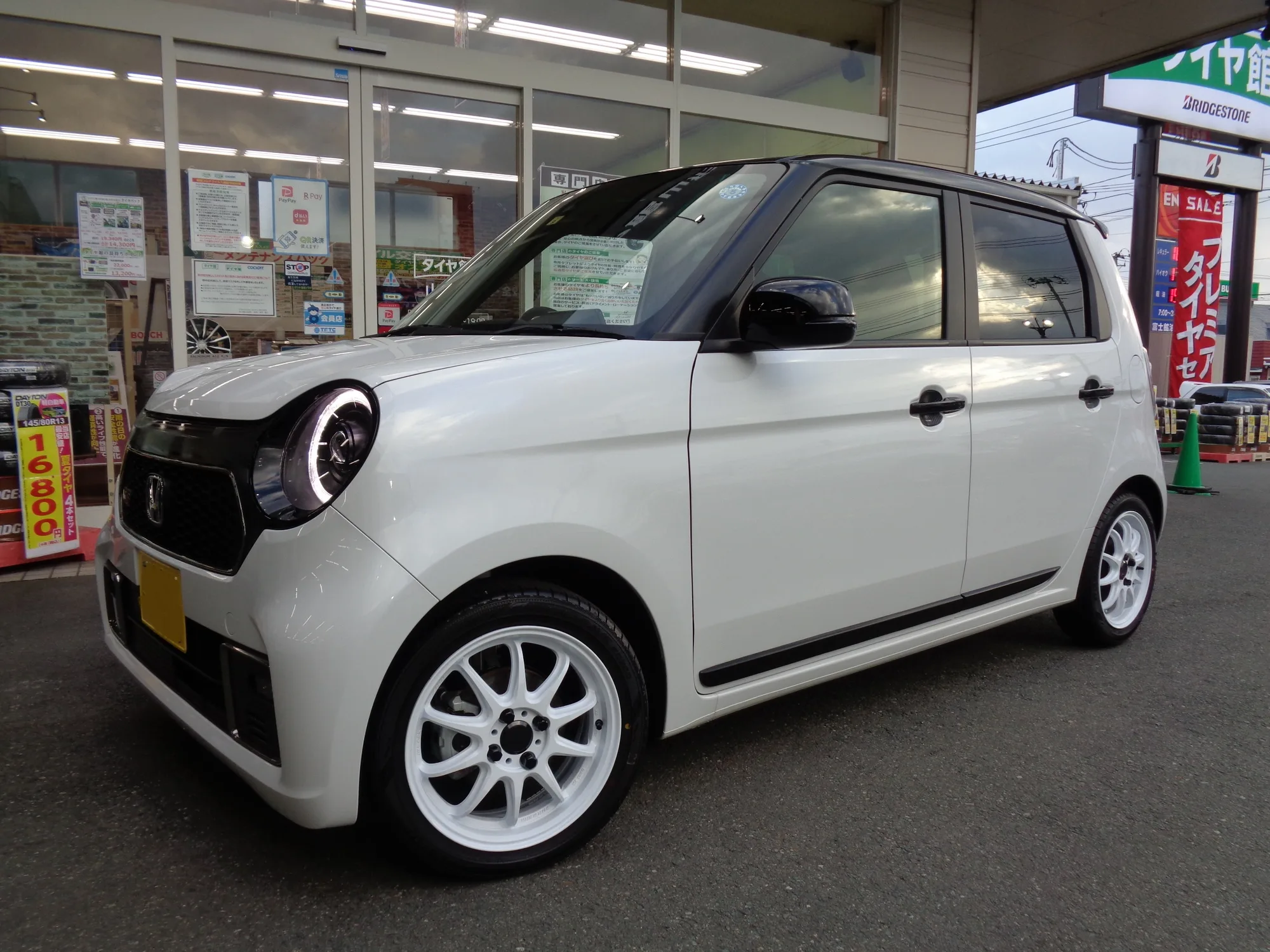 Work Emotion ZR10 on Honda N-One 1st gen (JG1/JG2), photo 3
