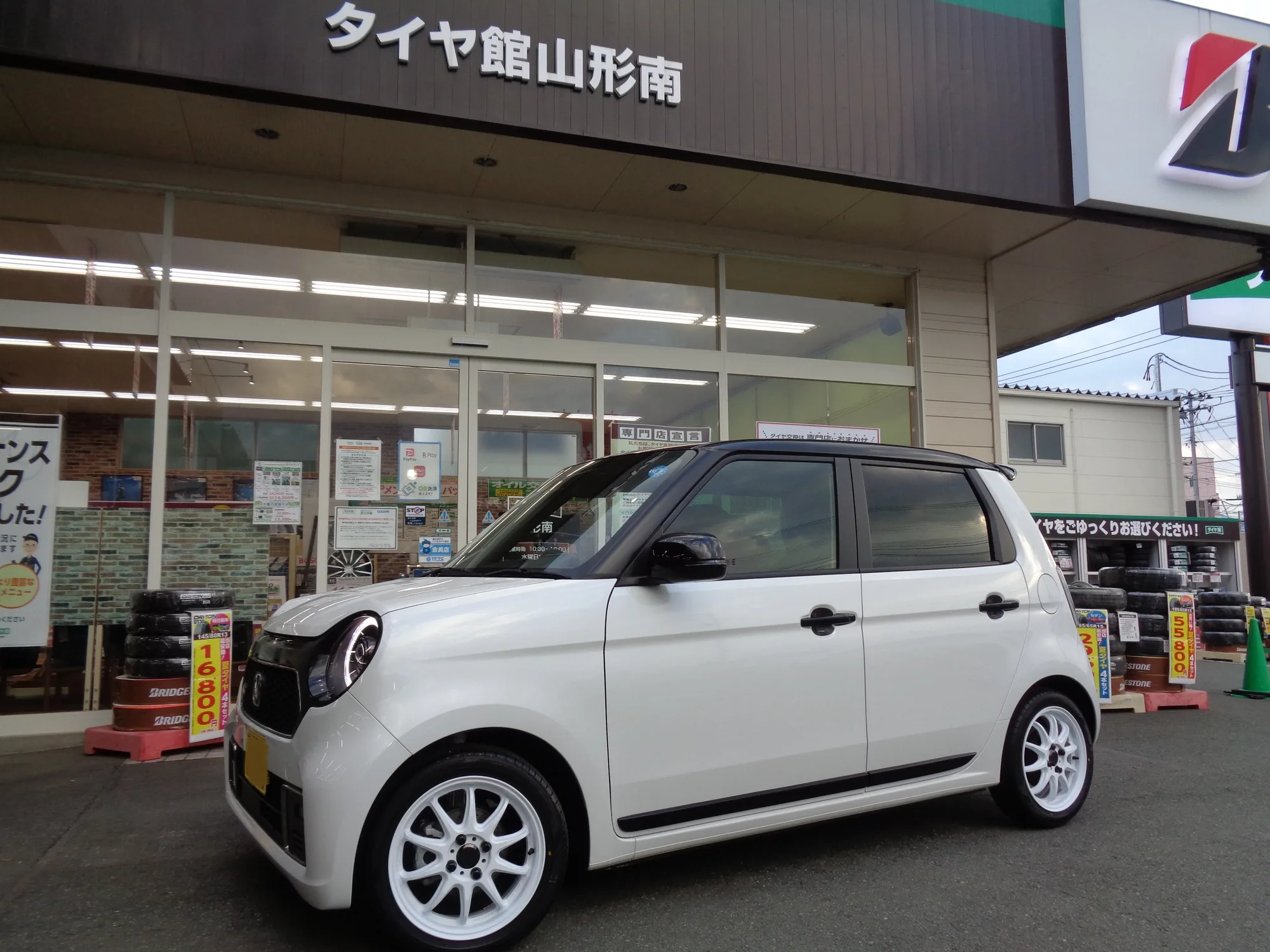 Work Emotion ZR10 on Honda N-One 1st gen (JG1/JG2), photo 2