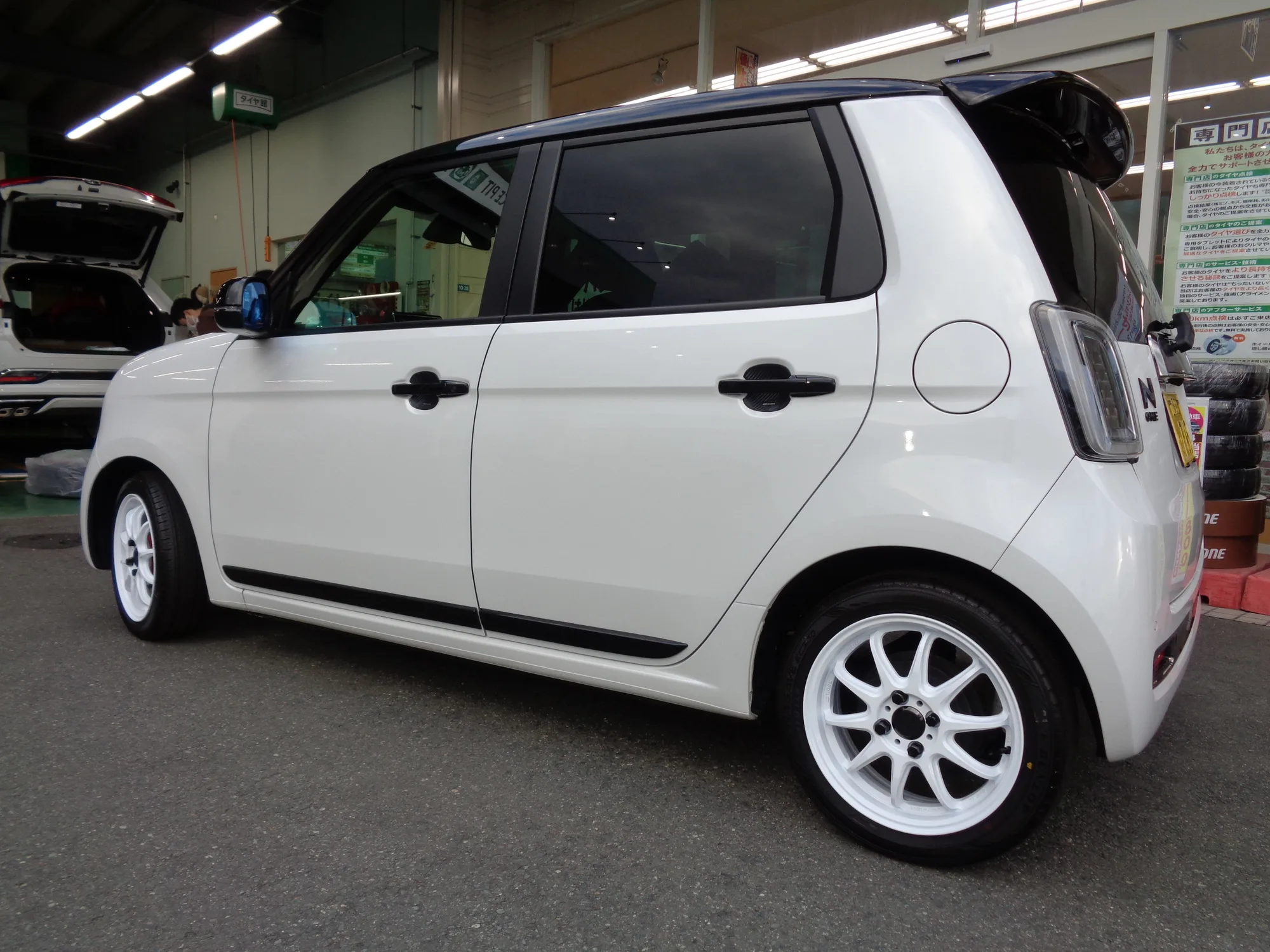 Work Emotion ZR10 on Honda N-One 1st gen (JG1/JG2)