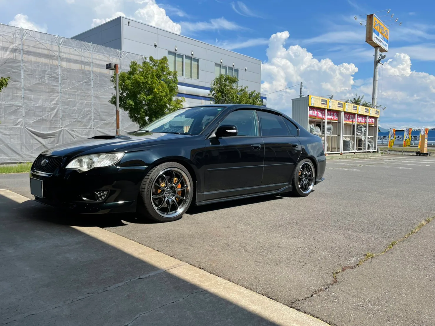 Work Emotion ZR10 on Subaru Legacy BL/BP.1