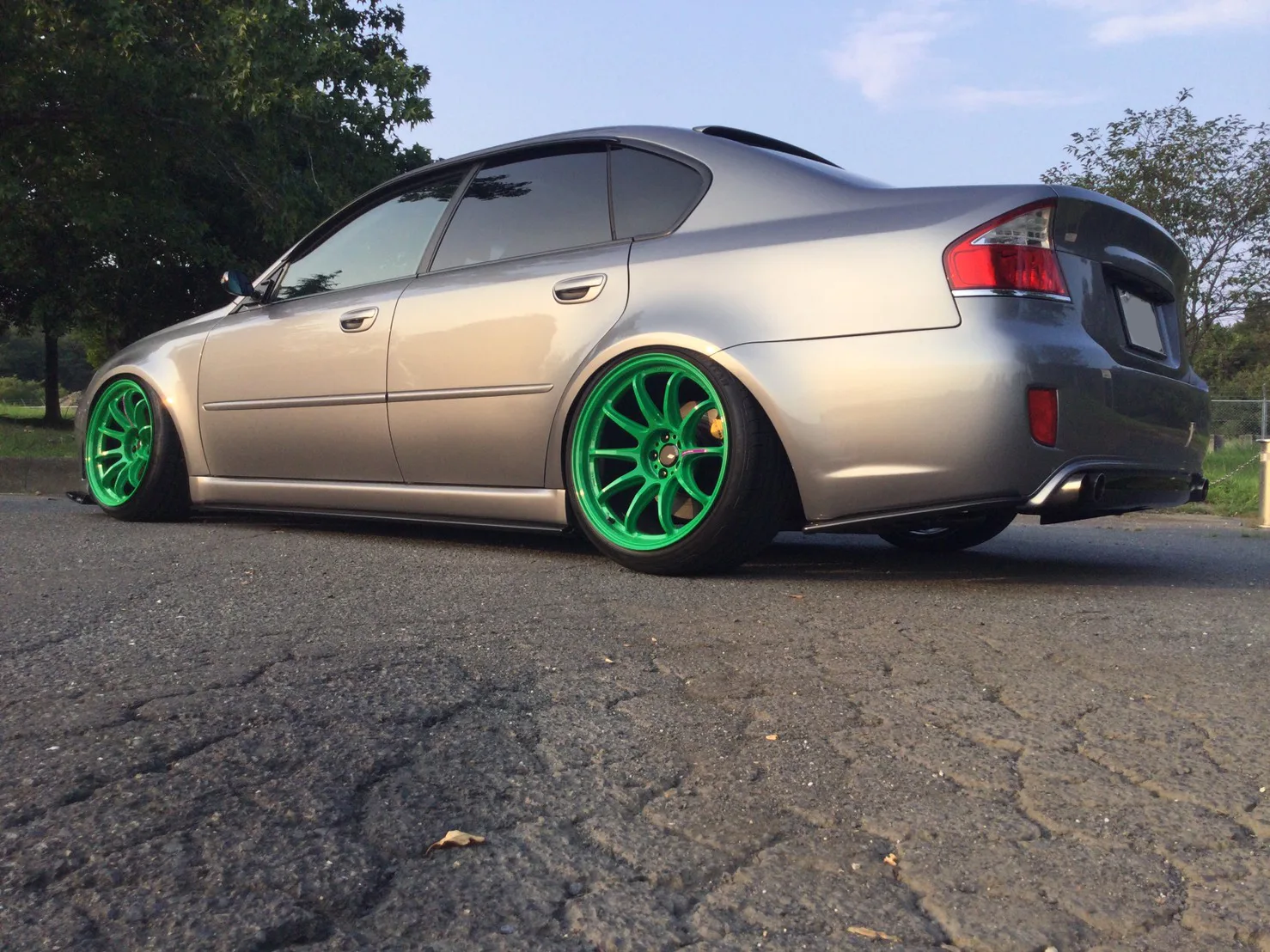 Work Emotion ZR10 on Subaru Legacy BL/BP.1, photo 3