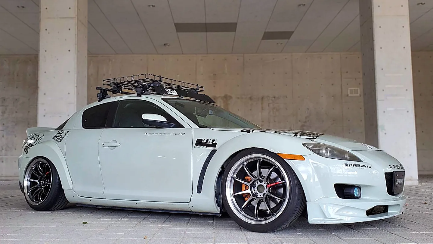 Work Emotion ZR10 on Mazda RX-8 SE3P.1