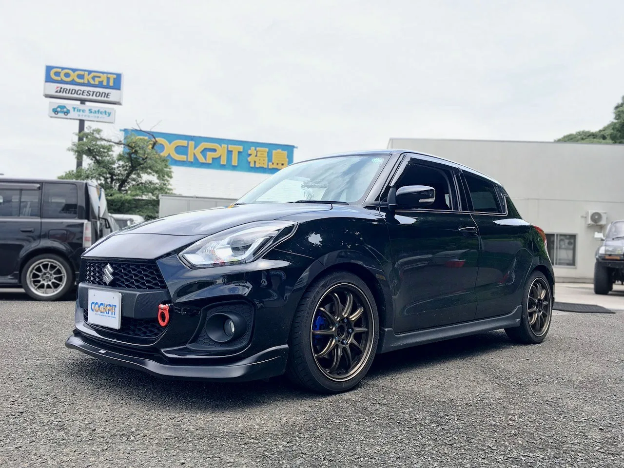 Work Emotion ZR10 on Suzuki Swift 4th gen (A2L), photo 3