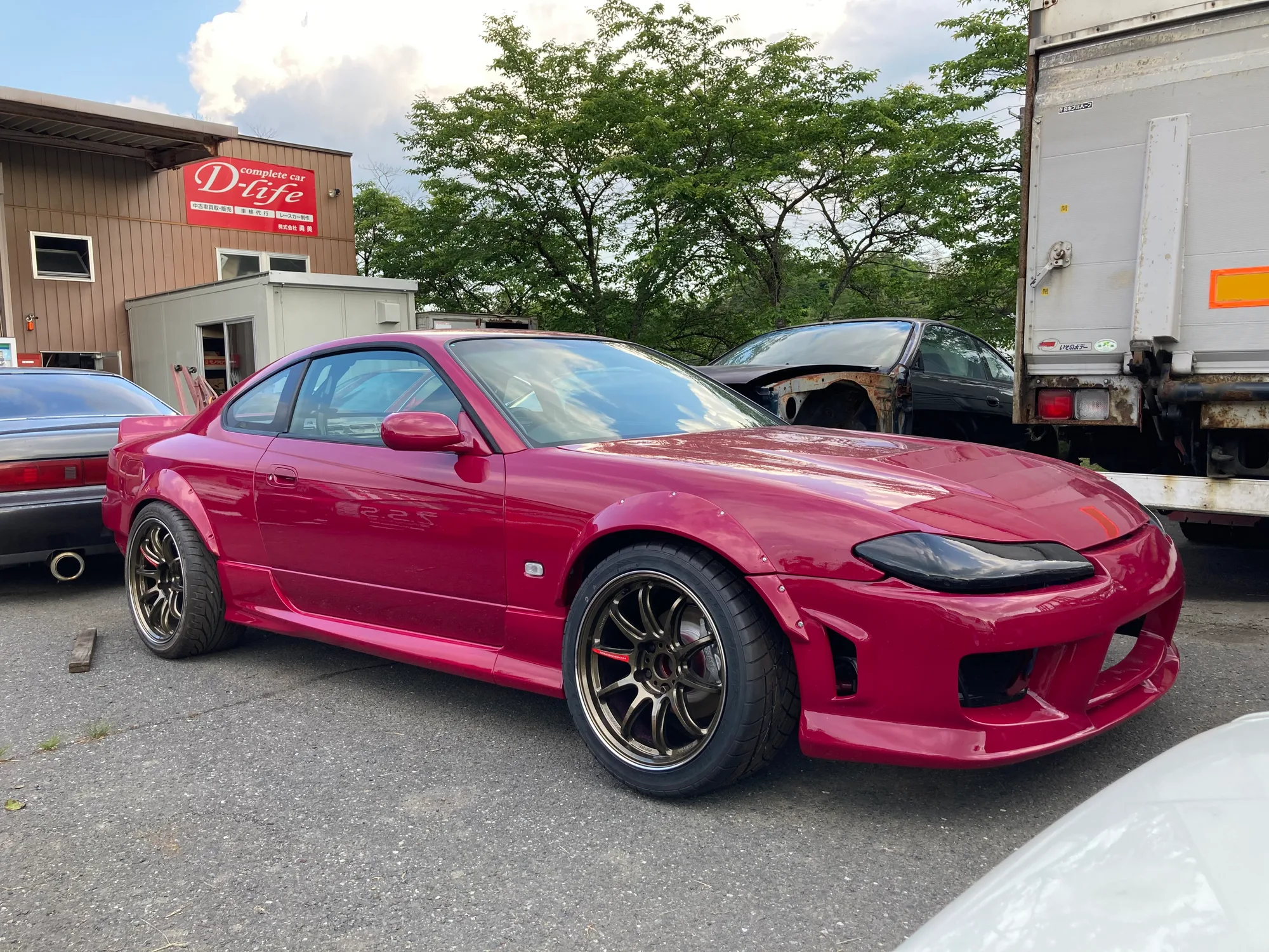 Work Emotion ZR10 on Nissan Silvia S15