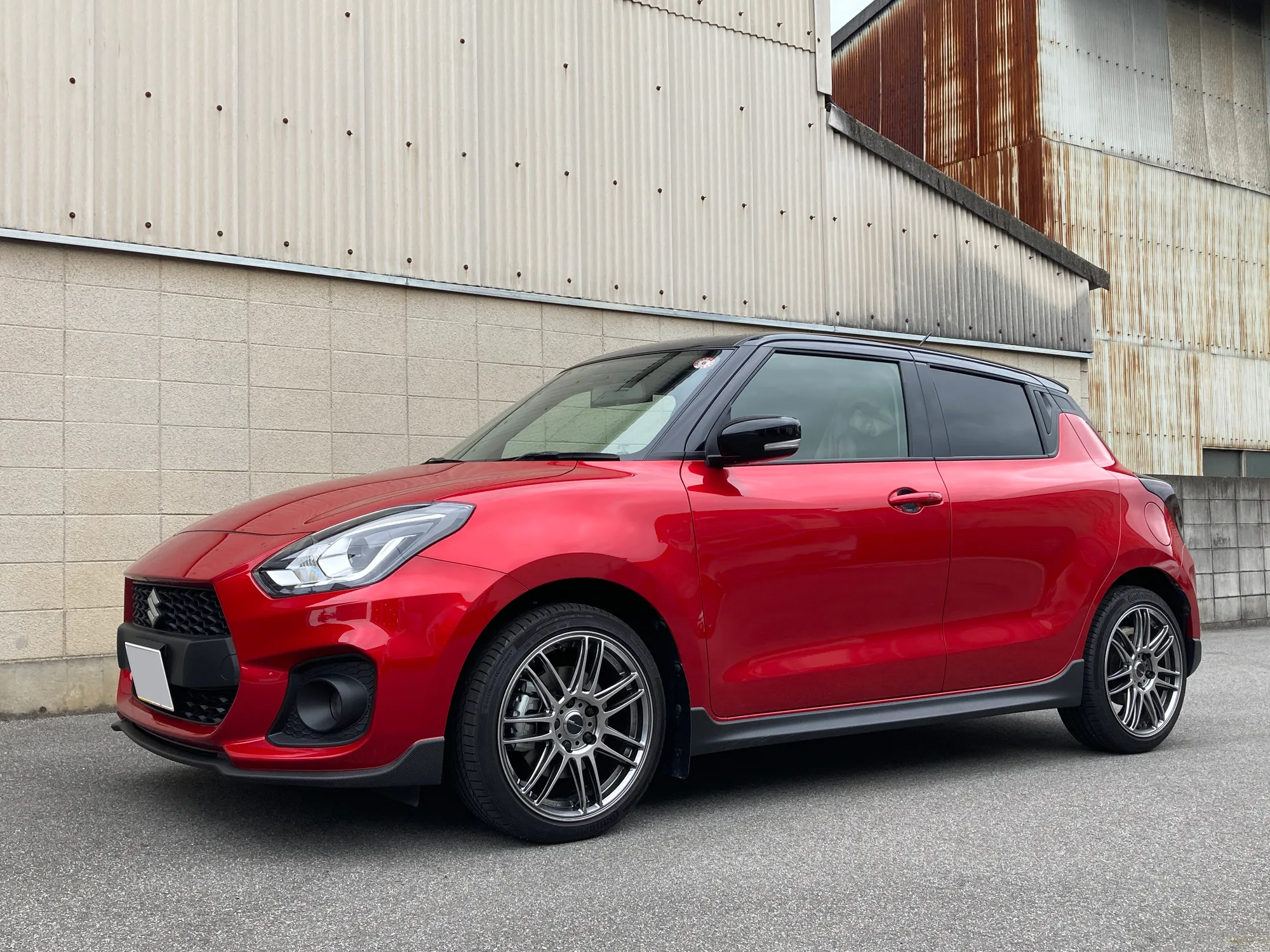Work Emotion ZR7 on Suzuki Swift 4th gen (A2L), photo 2