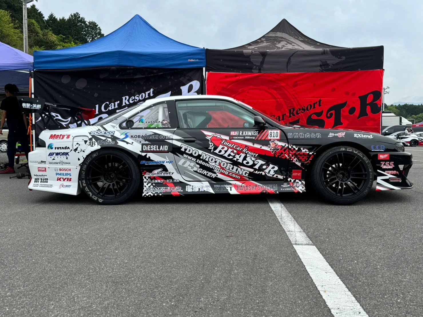 Work Emotion ZR7 on Nissan Silvia S14, photo 2