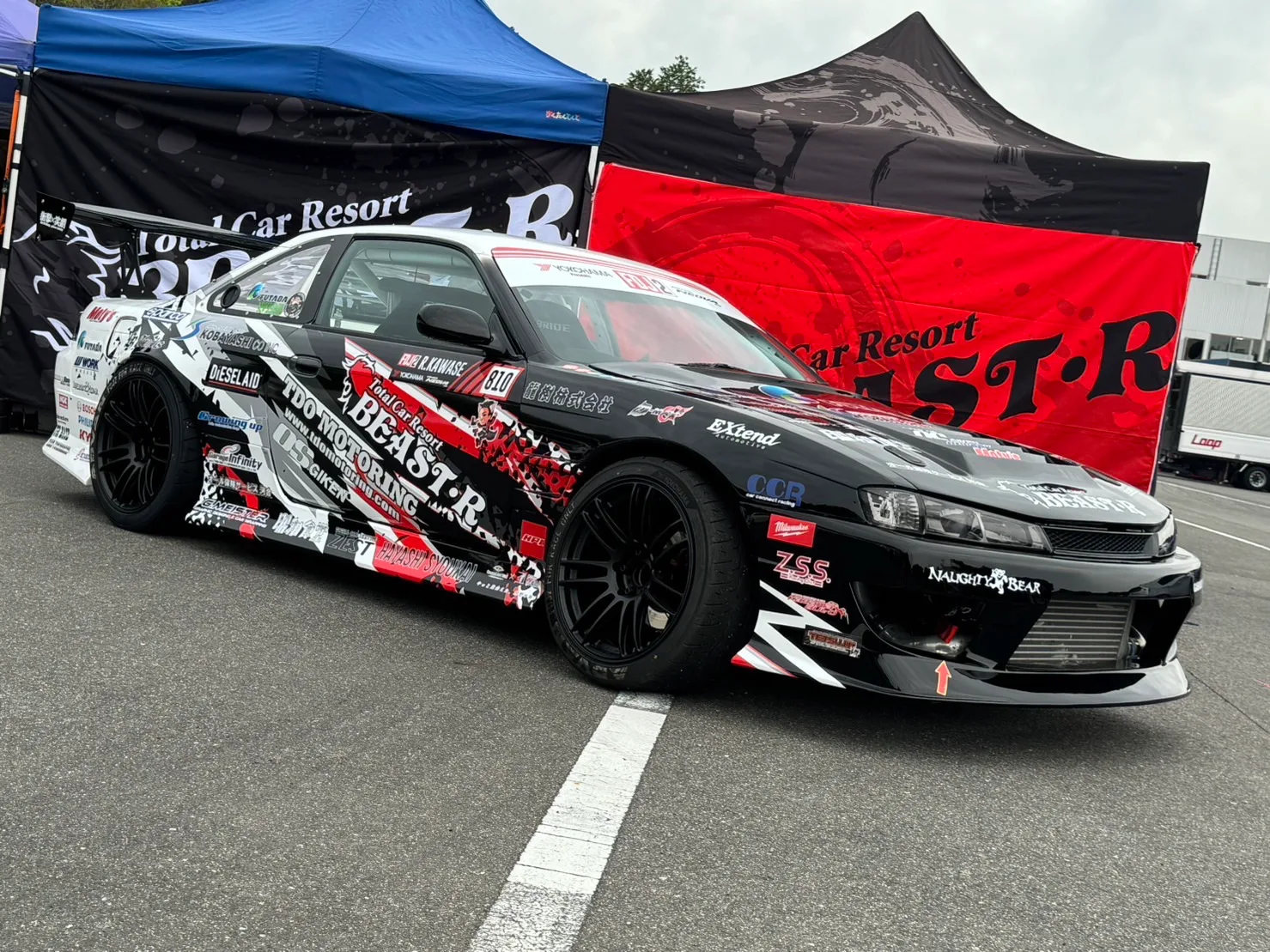Work Emotion ZR7 on Nissan Silvia S14