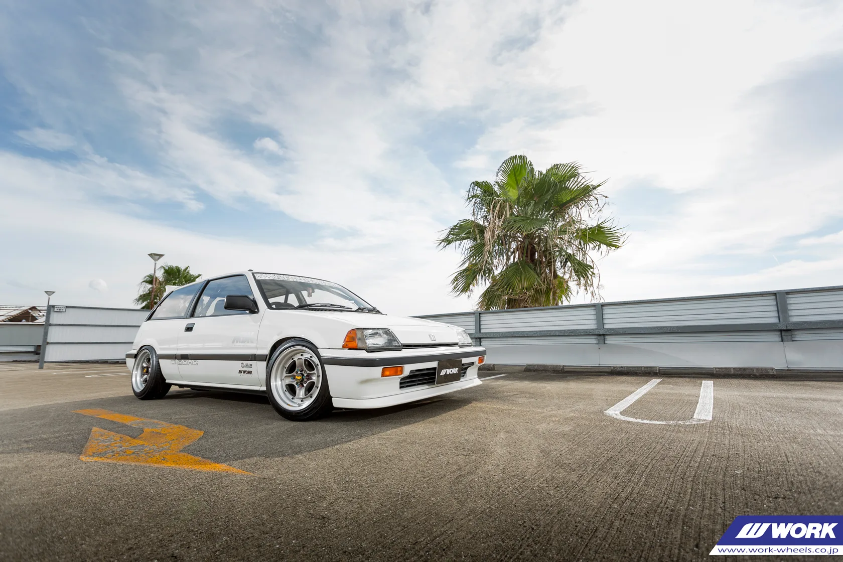 Work Equip 40 on Honda Civic 3rd gen (AH/AT)